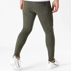 Sortie 💯 Jean Skinny Avec Déchirures KA9AH20 Khaki de LBO 😍 10 Sortie 💯 Jean Skinny Avec Déchirures KA9AH20 Khaki de LBO 😍 -France LBO Soldes Boutique lbo 229946 FAB LBO KA9AH20 KAKIDENIM 20201023T133634 04