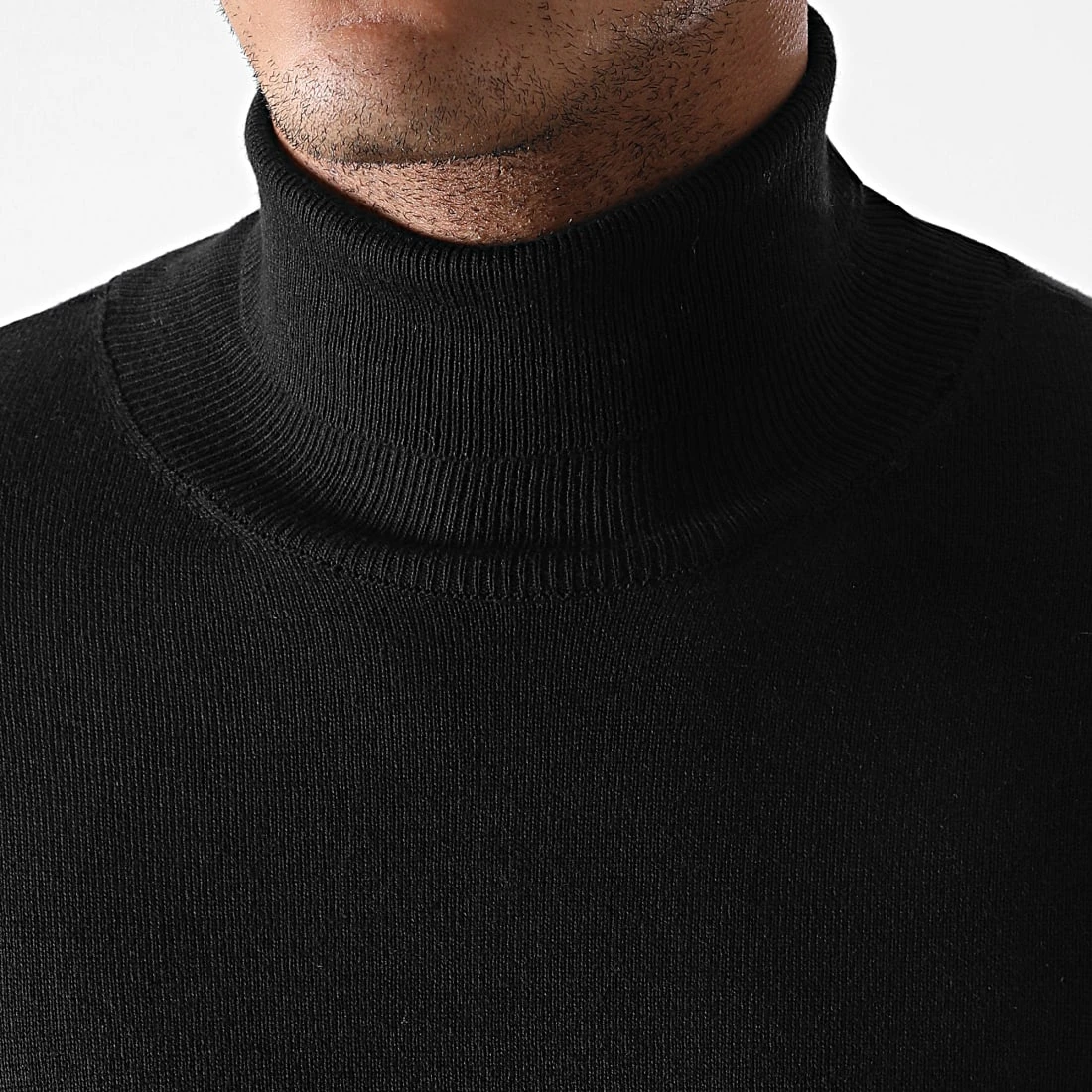 Remise 😀 Pull Col Roulé JUM-76 Noir de LBO ✨ 4 Remise 😀 Pull Col Roulé JUM-76 Noir de LBO ✨ – Image 2