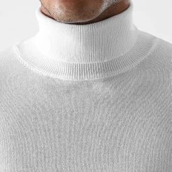 Remise ⭐ Pull Col Roulé JUM-79 Blanc de LBO 😉 -France LBO Soldes Boutique lbo 230278 FAB LBO 1006 JUM 79 ROULE BLANC 1241 20201023T133543 02