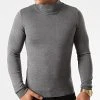 De gros 👏 Pull Col Roulé JUM-82 Gris Chiné de LBO 👏 -France LBO Soldes Boutique lbo 230281 FAB LBO 1006 JUM 82 ROULE GRIS 12336 20201021T145258 01