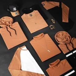 Offres ⌛ Lot De 2 Sweats Capuche Oversize 1286 Noir Et Camel de LBO ⌛ -France LBO Soldes Boutique lbo 230688 FAB SHALBO 1286 20201007T142158 05