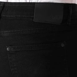 Le moins cher 🥰 Jean Super Skinny Fit Destroy 1417 Noir de LBO ⌛ -France LBO Soldes Boutique lbo 233626 FAB SHALBO 1417 20201023T080103 03