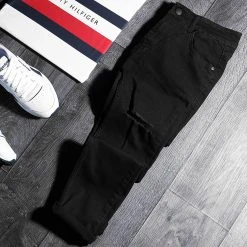 Le moins cher 🥰 Jean Super Skinny Fit Destroy 1417 Noir de LBO ⌛ -France LBO Soldes Boutique lbo 233626 FAB SHALBO 1417 20201103T115105 06