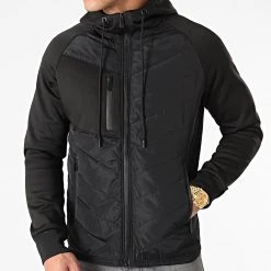 Coupon ⭐ Veste Zippée Capuche Bimatière 0003 Noir de LBO ✔️ 8 Coupon ⭐ Veste Zippée Capuche Bimatière 0003 Noir de LBO ✔️ -France LBO Soldes Boutique lbo 236463 FAB 1070574 0003 20201211T144654 03