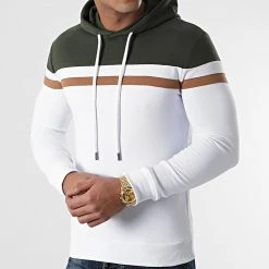 Offres 🎁 Sweat Capuche Slim Fit Tricolore 1436 Vert Kaki Blanc de LBO 🎁 11 Offres 🎁 Sweat Capuche Slim Fit Tricolore 1436 Vert Kaki Blanc de LBO 🎁 -France LBO Soldes Boutique lbo 239051 FAB SHALBO 1436 20201120T123029 03