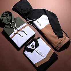 Offres 🎁 Sweat Capuche Slim Fit Tricolore 1436 Vert Kaki Blanc de LBO 🎁 13 Offres 🎁 Sweat Capuche Slim Fit Tricolore 1436 Vert Kaki Blanc de LBO 🎁 -France LBO Soldes Boutique lbo 239051 FAB SHALBO 1436 20201123T104258 05