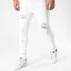Offres 🔔 Jean Skinny LB0544AH2 Blanc de LBO 🔥 -France LBO Soldes Boutique lbo 239689 FAB LBO LB0545AH2 WHITE 20201203T080533 01