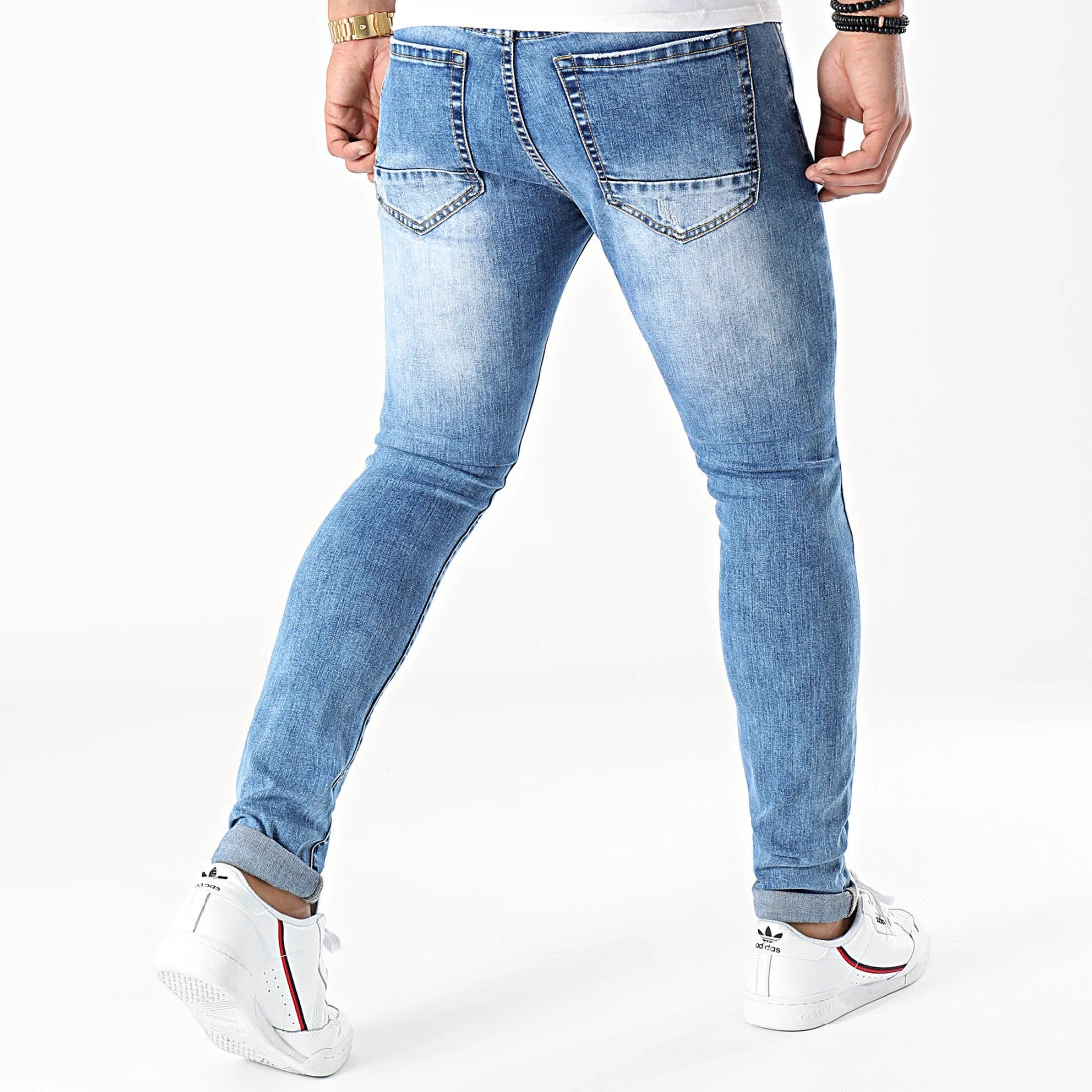 Budget 😉 Jean Skinny L72175AH2 Denim Bleu Medium de LBO ❤️ 4 Budget 😉 Jean Skinny L72175AH2 Denim Bleu Medium de LBO ❤️ – Image 2