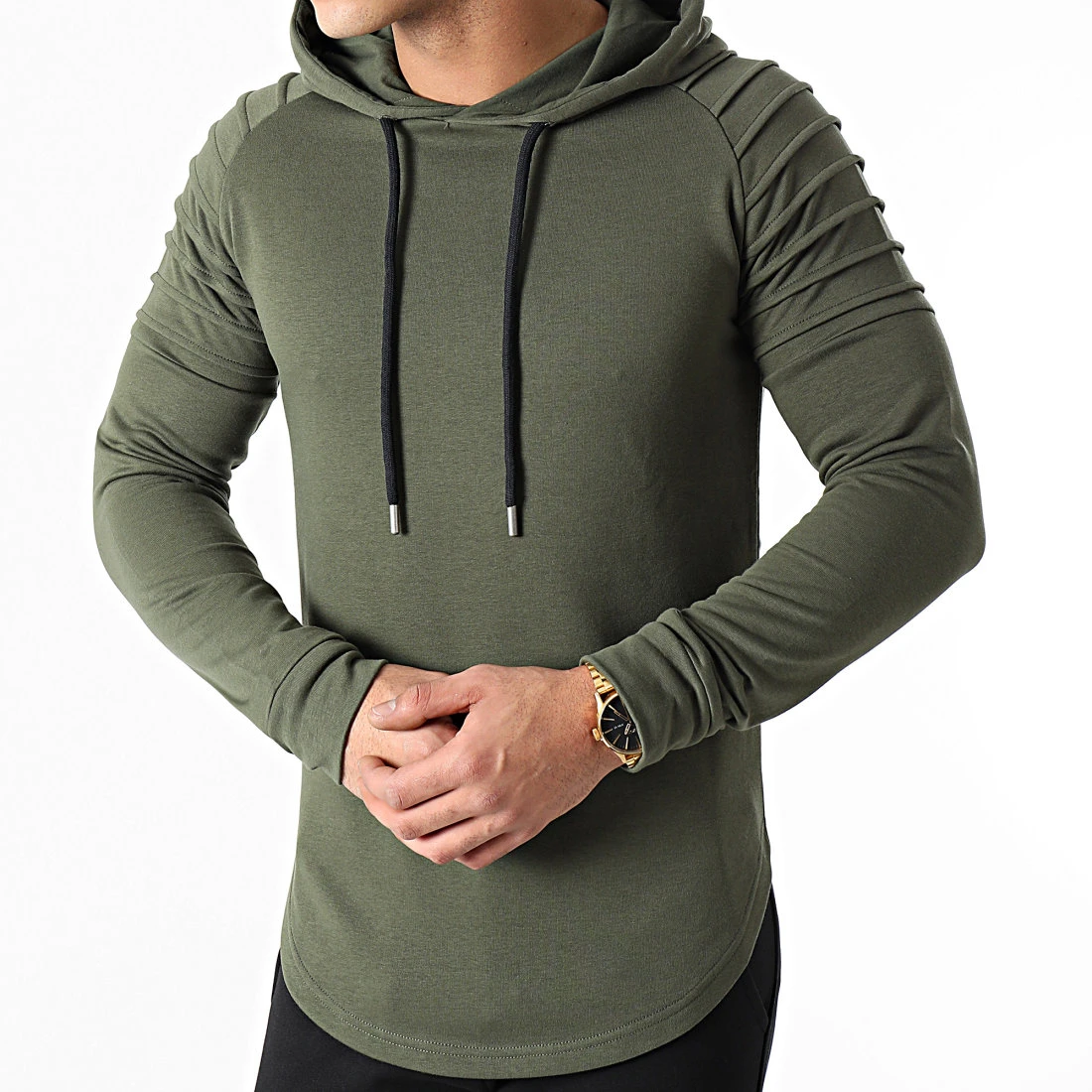 Bon marché ✨ Ensemble Survetement Oversize 1328 Noir Vert Kaki de LBO ⭐ 3 Bon marché ✨ Ensemble Survetement Oversize 1328 Noir Vert Kaki de LBO ⭐ – Image 2