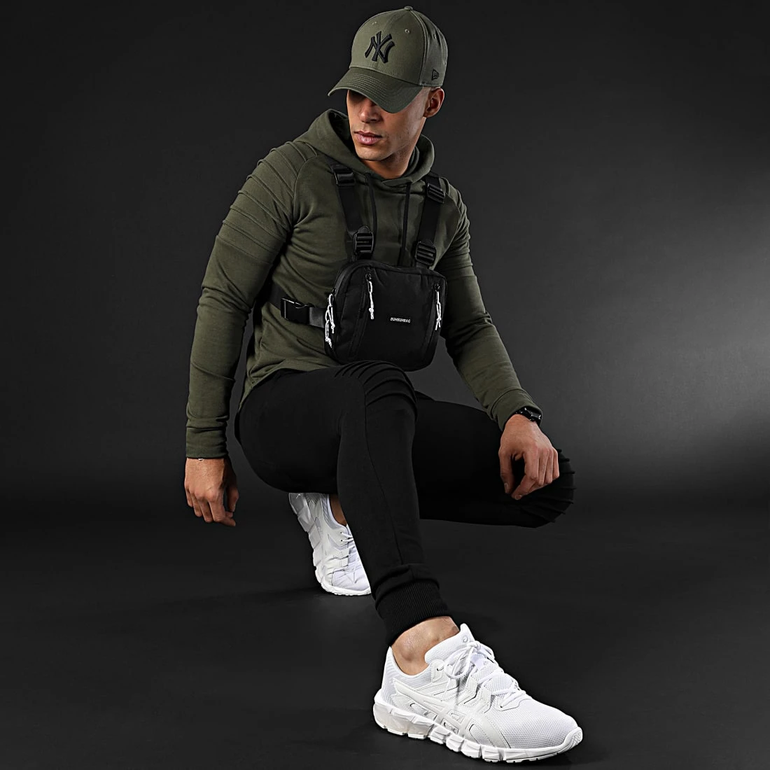 Bon marché ✨ Ensemble Survetement Oversize 1328 Noir Vert Kaki de LBO ⭐ 7 Bon marché ✨ Ensemble Survetement Oversize 1328 Noir Vert Kaki de LBO ⭐ – Image 6