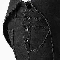 Coupon 😉 Salopette en Jean Slim 1458 Noir Denim de LBO ⌛ -France LBO Soldes Boutique lbo 242298 FAB SHALBO 1458 20201203T152059 02