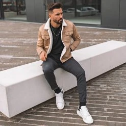 Tout neuf ❤️ Pantalon Chino Skinny 1441 Gris Anthracite de LBO ✨ -France LBO Soldes Boutique lbo 243244 FAB SHALBO 1441 20210210T122403 05