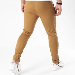 Sortie 🔔 Pantalon Chino Skinny 1444 Camel de LBO ⌛ -France LBO Soldes Boutique lbo 243253 FAB SHALBO 1444 20201203T080617 04