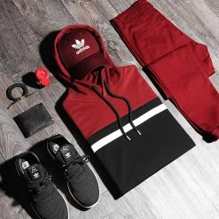 Remise 🌟 Pantalon Chino Skinny 1445 Bordeaux de LBO 🌟 -France LBO Soldes Boutique lbo 243255 FAB SHALBO 1445 20210202T075608 05