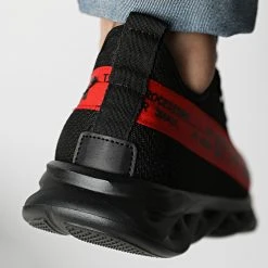 De gros 🎁 Baskets Bande Rouge 1346 Noir de LBO ✨ 12 De gros 🎁 Baskets Bande Rouge 1346 Noir de LBO ✨ -France LBO Soldes Boutique lbo 243473 FAB SHALBO 1346 20210209T154513 04