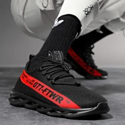 De gros 🎁 Baskets Bande Rouge 1346 Noir de LBO ✨ 15 De gros 🎁 Baskets Bande Rouge 1346 Noir de LBO ✨ -France LBO Soldes Boutique lbo 243473 FAB SHALBO 1346 20211224T113012 05