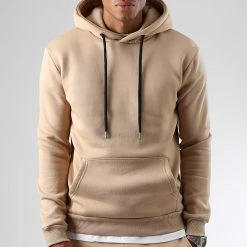 Nouveau 😍 Sweat Capuche 1368 Beige de LBO ✨