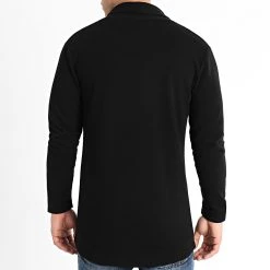 Meilleure vente ❤️ Gilet Oversize 1447 Noir de LBO 👏 -France LBO Soldes Boutique lbo 243529 FAB SHALBO 1447 20201209T161745 04