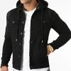 Nouveau ✔️ Veste Jean A Capuche 1460 Noir de LBO 🎉 -France LBO Soldes Boutique lbo 243532 FAB SHALBO 1460 20210915T081742 01