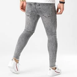 Offres 🔥 Jean Skinny LB054D8AH2 Gris de LBO 🧨 -France LBO Soldes Boutique lbo 244737 FAB LBO LB054D8AH2 LIGHTGREYDENIM 20210402T080640 04