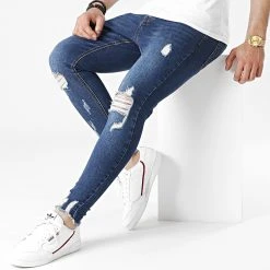 Bon marché ✔️ Jean Skinny LB054G8AH2 Bleu Denim de LBO 🌟 -France LBO Soldes Boutique lbo 245459 FAB LBO LB054G8AH2 BLUEDENIM 20210402T080858 03