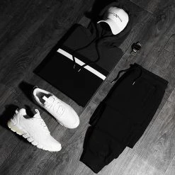 Coupon 😍 Ensemble De Survêtement Tricolore 1567 Gris Anthracite Chiné Noir de LBO ❤️ -France LBO Soldes Boutique lbo 249813 FAB SHALBO 1567 20210331T090708 05