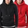 Promo ⌛ Lot de 2 Sweats Capuche 1577 Noir Rouge de LBO 🛒 1 Promo ⌛ Lot de 2 Sweats Capuche 1577 Noir Rouge de LBO 🛒 -France LBO Soldes Boutique lbo 249816 FAB SHALBO 1577 20220919T153557 01