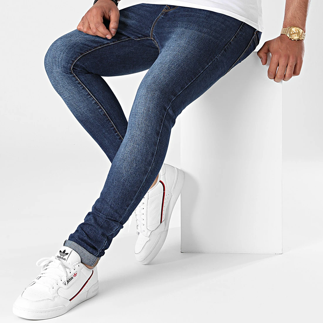 Nouveau 🥰 Jean Skinny 72215G1 Bleu Medium de LBO 🥰 5 Nouveau 🥰 Jean Skinny 72215G1 Bleu Medium de LBO 🥰 – Image 3