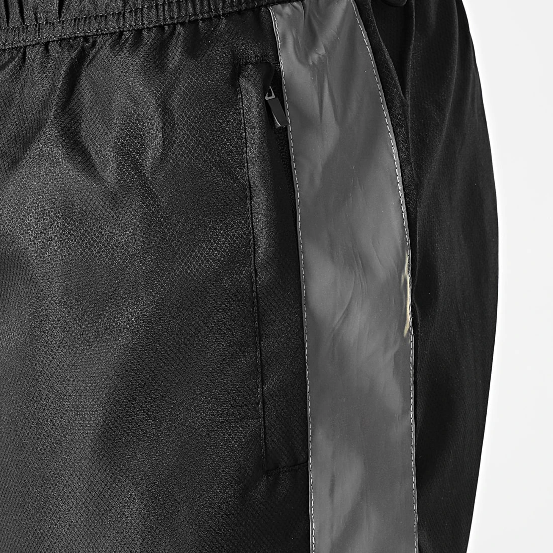 Nouveau 😍 Short Jogging Diamanté Bande Reflector 0049 Noir de LBO 🎉 4 Nouveau 😍 Short Jogging Diamanté Bande Reflector 0049 Noir de LBO 🎉 – Image 2