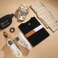 Promo 🌟 Tee 🎁 Shirt Bande Bicolore 1609 Noir de LBO ❤️ -France LBO Soldes Boutique lbo 251445 FAB SHALBO 1609 20210512T095207 05