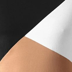 Meilleure affaire 🎉 Tee Shirt Tricolore 1603 Noir Blanc Camel de LBO 🛒 -France LBO Soldes Boutique lbo 253842 FAB SHALBO 1603 20210402T075437 02