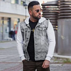 Bon marché 🎉 Veste Jean A Capuche 1528 Gris Denim Gris Clair de LBO ❤️ 17 Bon marché 🎉 Veste Jean A Capuche 1528 Gris Denim Gris Clair de LBO ❤️ -France LBO Soldes Boutique lbo 256861 FAB SHALBO 1528 20220302T094706 06