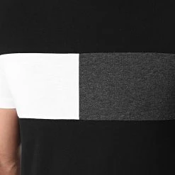 Coupon 🧨 Tee 😍 Shirt Empiècement Bicolore 1647 Noir de LBO ✨ -France LBO Soldes Boutique lbo 258491 FAB SHALBO 1647 20210430T115717 02