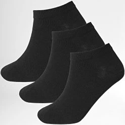 Meilleure affaire 👍 Lot De 3 Paires De Chaussettes Courtes 0015 Noir de LBO ❤️