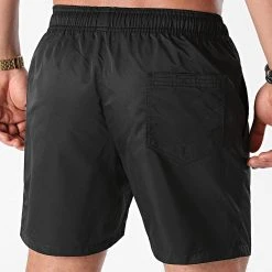 Sortie ✨ Short De Bain Uni 0001 Noir de LBO ❤️ -France LBO Soldes Boutique lbo 258973 FAB 1070510 0001 20210527T152238 04