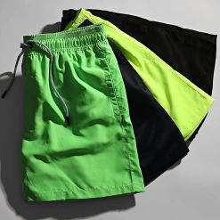 Sortie ✨ Short De Bain Uni 0001 Noir de LBO ❤️ -France LBO Soldes Boutique lbo 258973 FAB 1070510 0001 20210601T153025 05