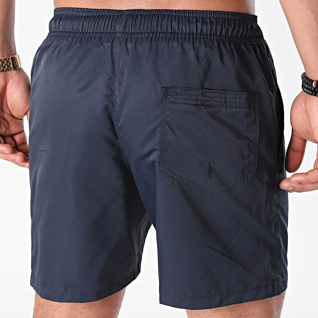 Le moins cher đ„° Short De Bain Uni 0002 Bleu Marine de LBO â 6 Le moins cher đ„° Short De Bain Uni 0002 Bleu Marine de LBO â â Image 4