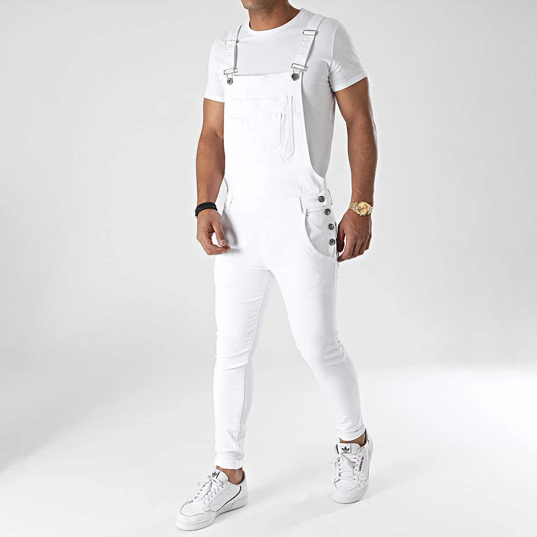 Top 10 🌟 Salopette En Jean Slim 1712 Blanc Denim de LBO ✨ 7 Top 10 🌟 Salopette En Jean Slim 1712 Blanc Denim de LBO ✨ – Image 5