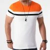 Sortie ✔️ Tee 🌟 Shirt Tricolore 1632 Blanc Orange de LBO 😀 2 Sortie ✔️ Tee 🌟 Shirt Tricolore 1632 Blanc Orange de LBO 😀 -France LBO Soldes Boutique lbo 261257 FAB SHALBO 1632 20210518T135852 01