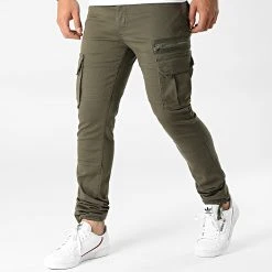 Meilleur prix 🎉 Pantalon Cargo 1578 Vert Kaki de LBO 🥰