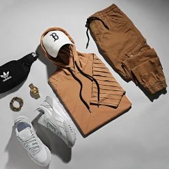 Budget ✔️ Tee 🥰 Shirt Capuche Oversize 1623 Camel de LBO 😉 -France LBO Soldes Boutique lbo 262197 FAB SHALBO 1623 20210623T091558 55