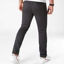 Meilleur prix 😀 Pantalon Chino 1204 Gris Anthracite de LBO 👍 -France LBO Soldes Boutique lbo 262921 FAB SHALBO 1204 20210625T073704 04