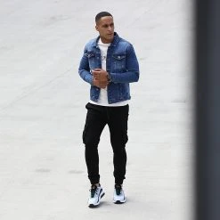 Coupon ❤️ Veste Jean 1536 Bleu Denim de LBO ✔️ -France LBO Soldes Boutique lbo 262924 FAB SHALBO 1536 20210707T082842 07