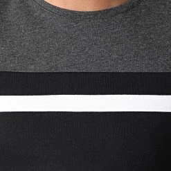 Meilleur prix ⭐ Ensemble Tee 💯 Shirt Pantalon Jogging Tricolore 1754 Noir Gris Anthracite de LBO 🎉 -France LBO Soldes Boutique lbo 262933 FAB SHALBO 1754 20210603T143509 03