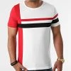 Coupon ⭐ Tee 🔥 Shirt Tricolore 1640 Rouge Blanc de LBO ❤️ -France LBO Soldes Boutique lbo 263513 FAB SHALBO 1640 20210727T080013 01