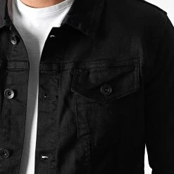 Budget ⌛ Veste Jean 1532 Denim Noir de LBO ❤️ -France LBO Soldes Boutique lbo 264698 FAB SHALBO 1532 20210727T153756 02