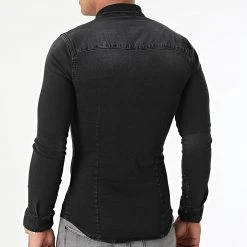 Offres 💯 Chemise Jean Manches Longues Slim Fit Jean 868 Noir Denim de LBO 💯 7 Offres 💯 Chemise Jean Manches Longues Slim Fit Jean 868 Noir Denim de LBO 💯 -France LBO Soldes Boutique lbo 265054 FAB SHALBO 868 20210910T140718 03