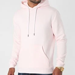 Budget 😍 Lot de 2 Sweats Capuche 1769 Rose Pale Blanc de LBO 👍 -France LBO Soldes Boutique lbo 265090 FAB SHALBO 1769 20210625T151736 04