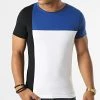 Grosses soldes 🥰 Tee 🎉 Shirt Bande Tricolore 1774 Blanc Noir Bleu Roi de LBO ⭐ -France LBO Soldes Boutique lbo 265709 FAB SHALBO 1774 20210709T153722 01