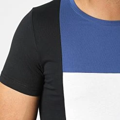 Grosses soldes 🥰 Tee 🎉 Shirt Bande Tricolore 1774 Blanc Noir Bleu Roi de LBO ⭐ -France LBO Soldes Boutique lbo 265709 FAB SHALBO 1774 20210709T155057 02
